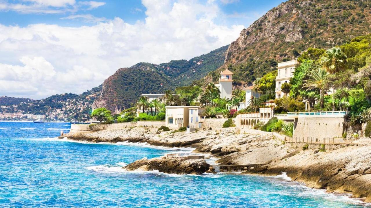 Mybluevista Luxury Panoramic Sea View Apartments Cap D Ail Near Monaco Cap-d'Ail Exterior photo