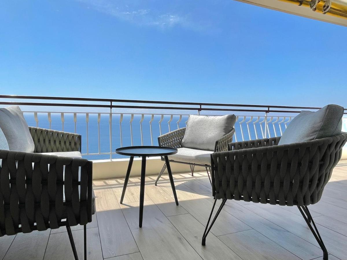 Mybluevista Luxury Panoramic Sea View Apartments Cap D Ail Near Monaco Cap-d'Ail Exterior photo